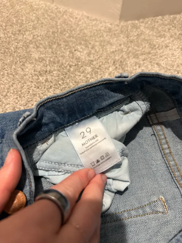 MOTHER Denim Jeans The Hustler Ankle 29 - Image 5