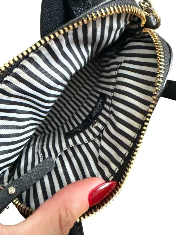 KATE SPADE x Minnie Mouse Disney Black Saffiano Leather Crossbody Bag - Image 3