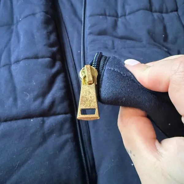 RALPH LAUREN Navy Quilted Vest - Image 5
