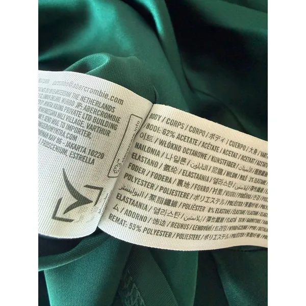 Abercrombie & Fitch Scarlett Strapless Satin Sculpt Skort Size XL - Image 9