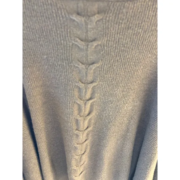 Auden Luxury Collection Brown Ribbed Button Front Cardigan XL NWT - Image 3