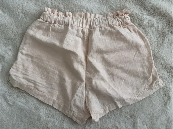 Roxy Pale Pink Drawstring Shorts - Image 4