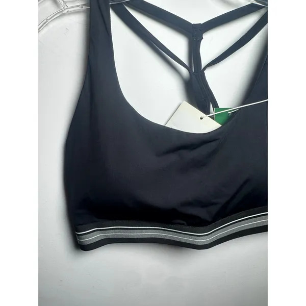 Halara Black Crisscross Sports Bra Women’s Athletic Workout Crop Top Small NWT - Image 3