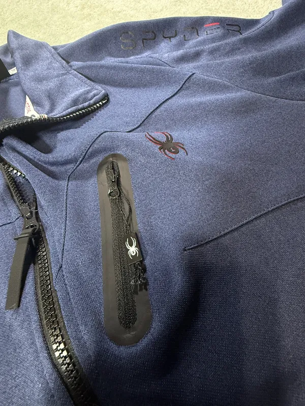 Spyder Active Men’s Full-Zip Jacket NWOT Size 2XL Navy - Image 5