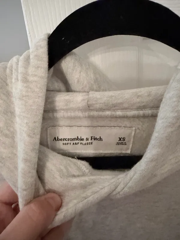 Abercrombie Patchwork Sleeve Hoodie - Image 2