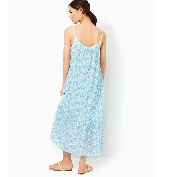 Lilly Pulitzer‎ Amerie Embroidered Midi Dress Size Small - Image 9