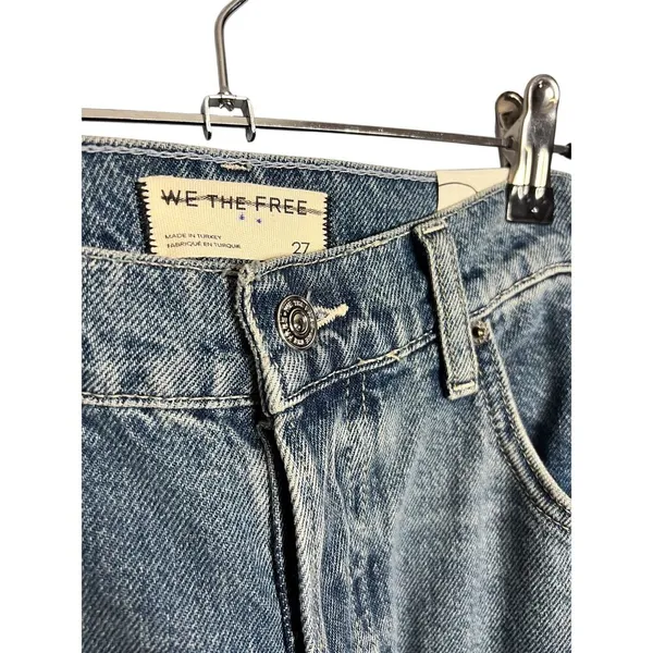 NWT Free People We‎ The Free Cora Long Rise Slouchy Jeans Size 27 Baggy - Image 9