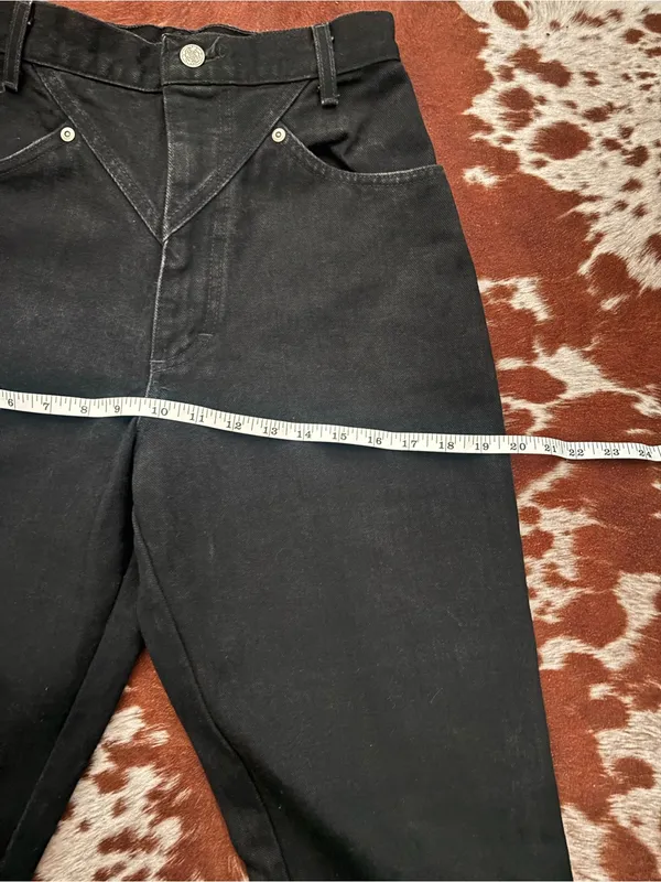 Vintage‎ Ozark Mountain Black High-Waist denim Women’s Jeans - Image 8