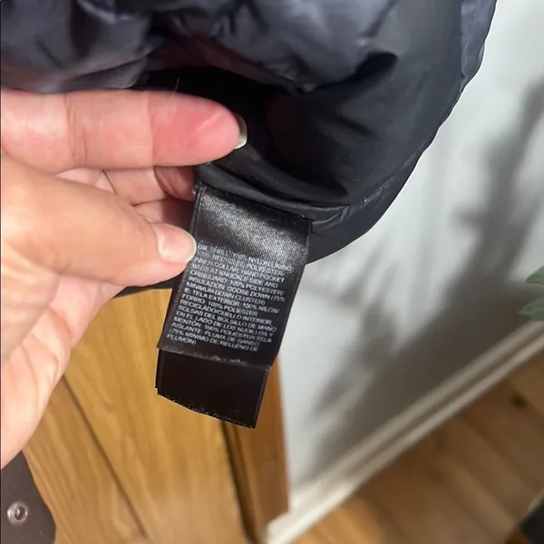 The North Face Black Long Puffer Coat - Image 5