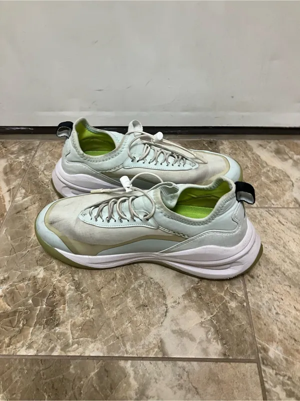 Clove Aeros Womens Nursing Shoes Light Blue Grey Textile Sneaker W7.5 - Image 5