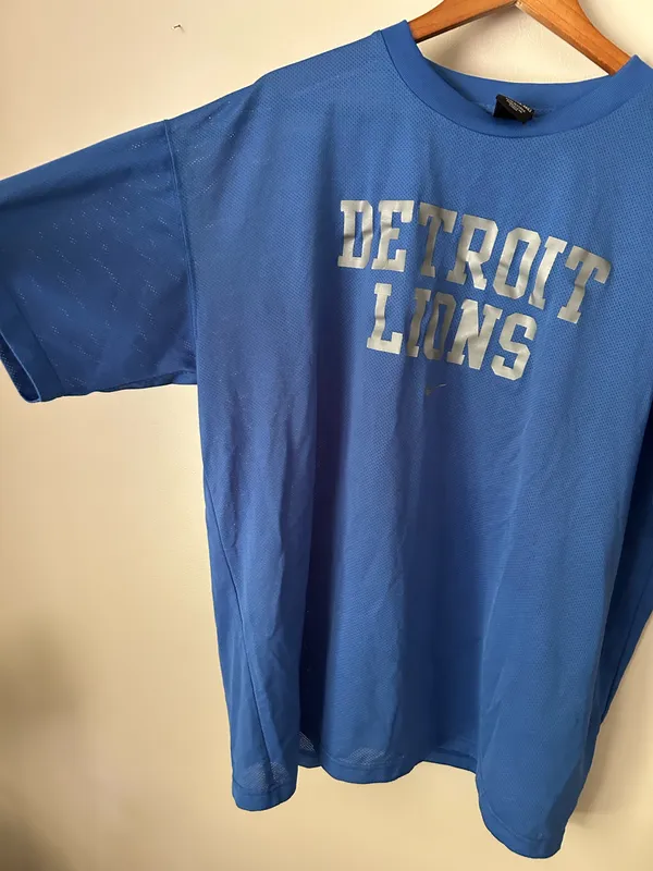 Vintage Nike Detroit Lions Mesh Jersey - Image 4