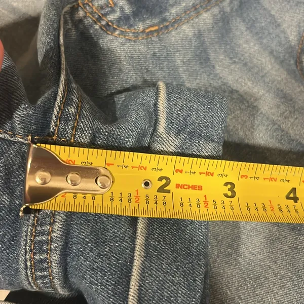 American Eagle Women’s Mom Jeans Denim Jean Shorts Size 00 - Image 10