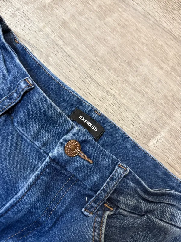 •EXPRESS• HIGH RISE SKINNY JEANS - Image 6