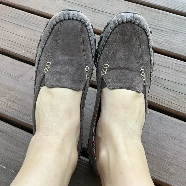 Skechers suede leather loafers ☀️ - Image 8