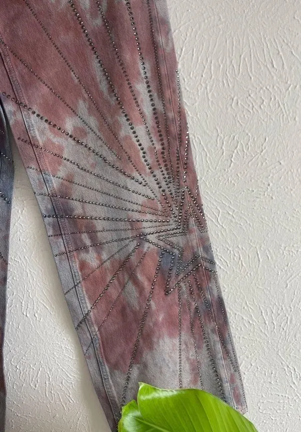 We The Free Free People Aurora Mid Rise Flare Size 26 ..Retail $248 - Image 5