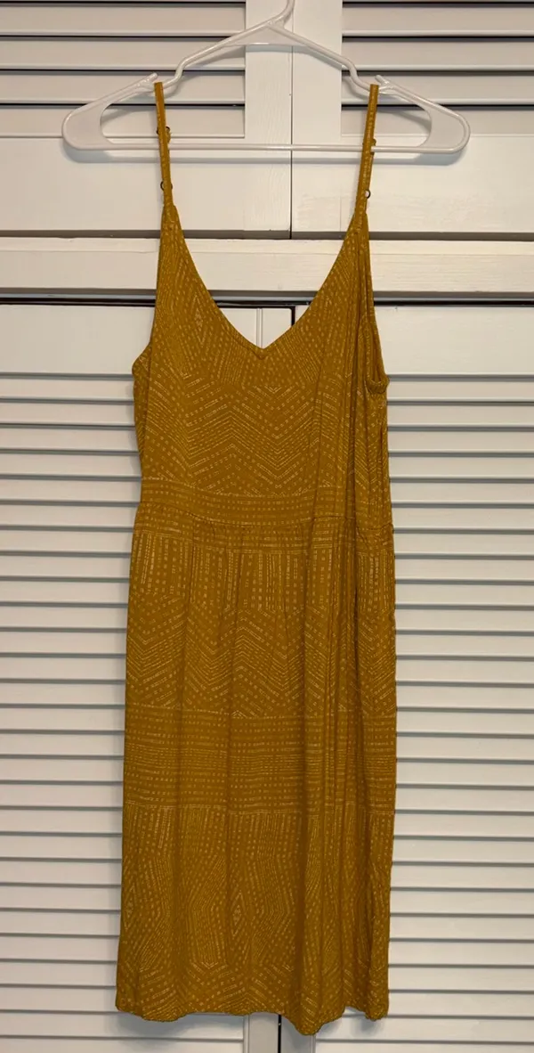 Mustard Yellow Dress Size L - Image 2