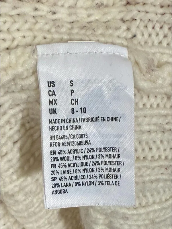 American Eagle Jegging Fair Isle Sweater Size Small - Image 6