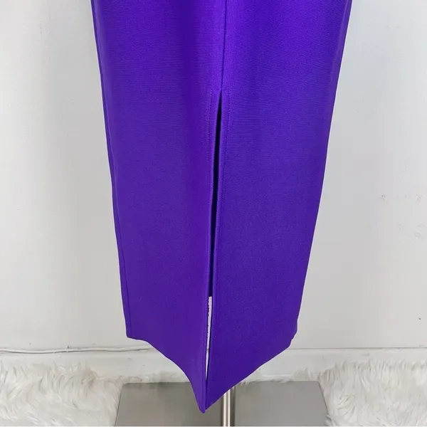 Elliatt Rosemaire Bandage Bodycon Midi Dress Purple Size Small NWT - Image 6