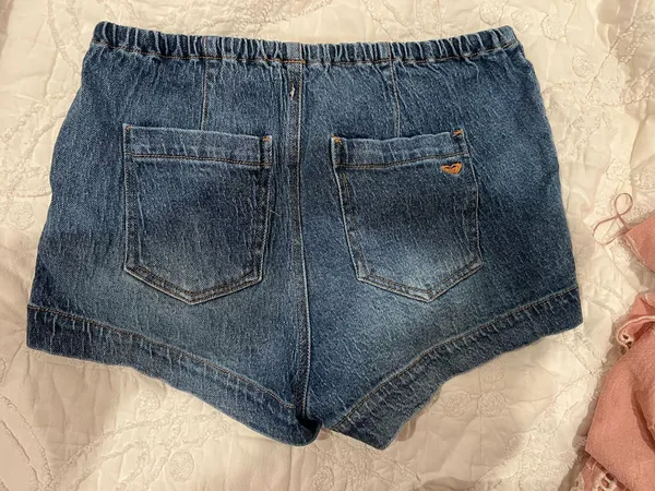 roxy tie demin shorts - Image 4