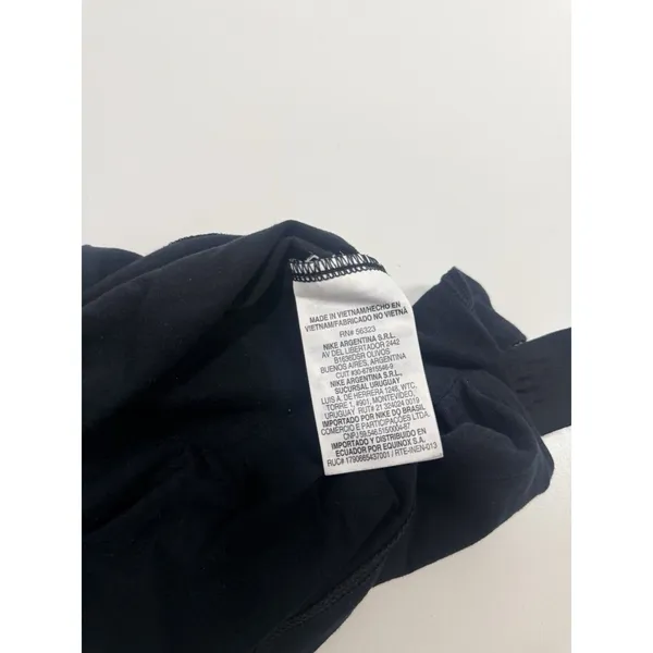 Nike Sportwear Heritage Tank Women's Crop Vest Top Size M Black - Image 6
