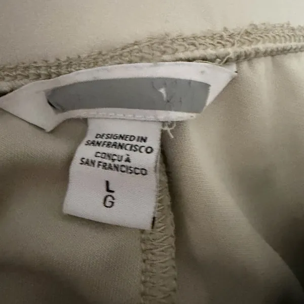 Athleta Seasoft Wide Leg Pant Abalone Grey Size Large. - Image 6