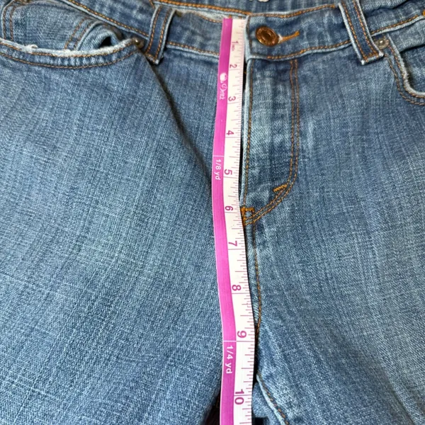 Levis 515 Womens Size 8 Medium Straight Leg Jeans Stretch Blue Denim Everyday - Image 11
