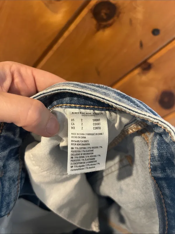 American Eagle highest rise jeggings distressed skinny jeans - Image 5