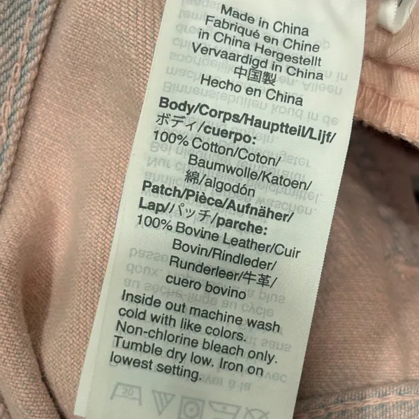 Madewell The Momjean Overdyed Edition‎ Pale Lilac High Rise Jeans AJ216 Size 25 - Image 10