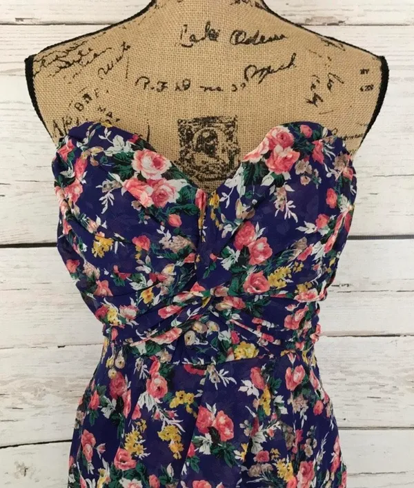 🌸Floral Strapless Dress🌸 - Image 3