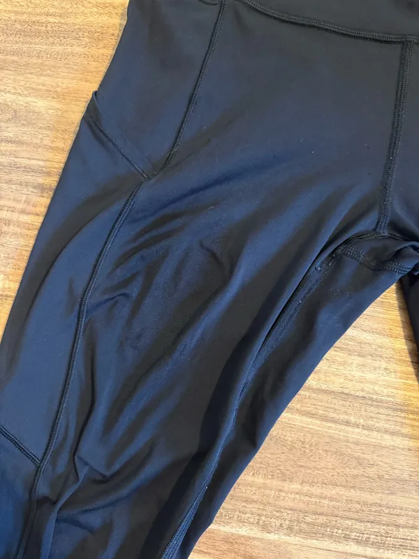 Lululemon Leggings Fast And Free Black 6 - Image 2
