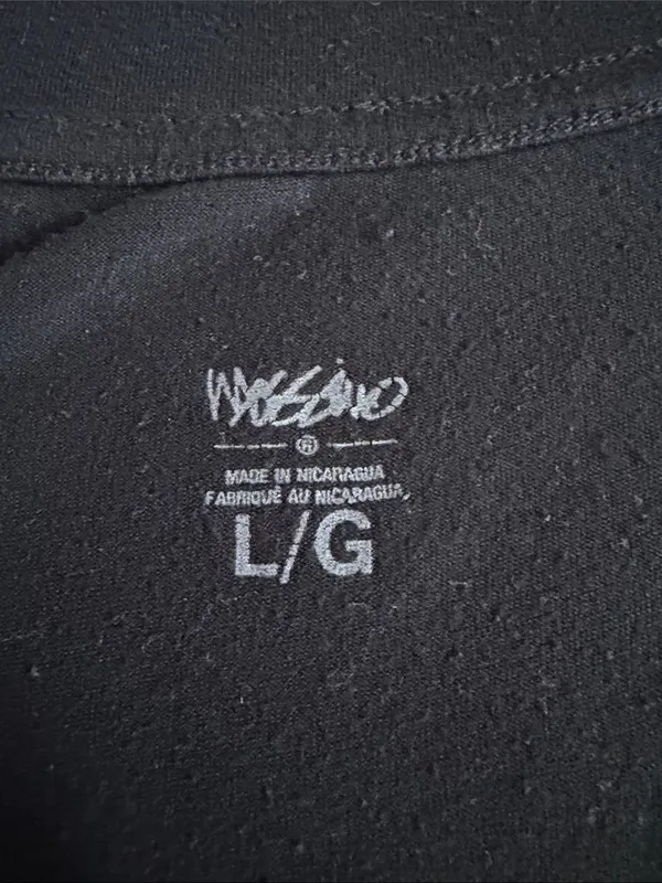 Everyday V-Neck Short Sleeve Tee - Black - Size LG - Image 4
