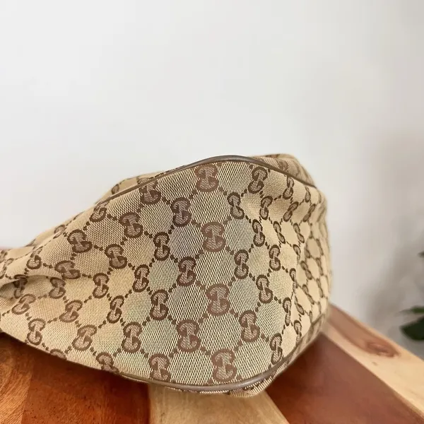 Pre-Owned Gucci GG Canvas Sukey Shoulder Bag‎ 296884 - Image 10