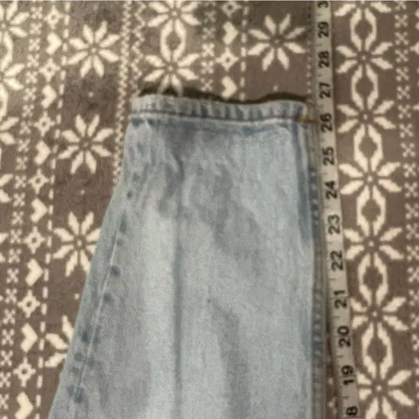 Zara High Waist‎ Ripped Jeans Size 6 Casual Streetwear Y2K Grunge Off-Duty - Image 10