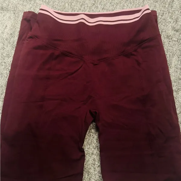Victoria's Secret Pink Leggings - Burgundy - Image 3
