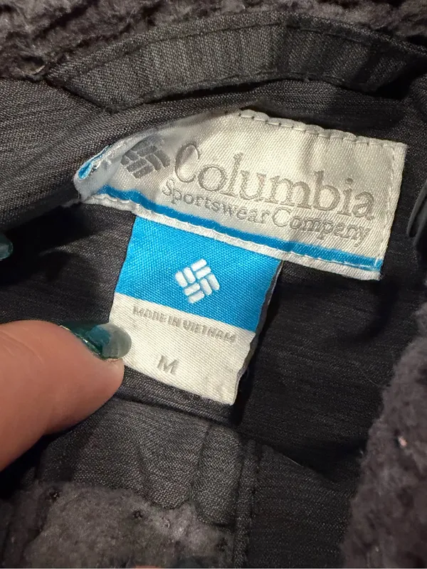 Columbia Omni Tech Parka Women’s Grey Belted Insulated Jacket Size Md - Image 4