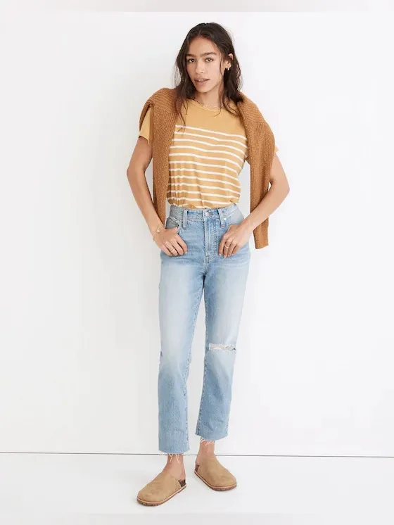 Madewell The Curvy Perfect Vintage Jean in Coney Wash- Size 26 - Image 2