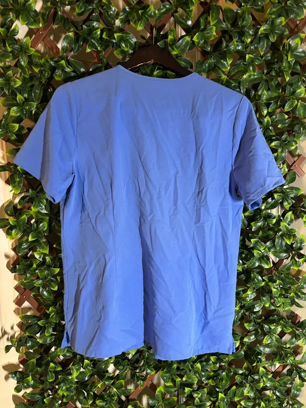 FIGS Scrub Top Technical Collection Blue size medium  - Image 2