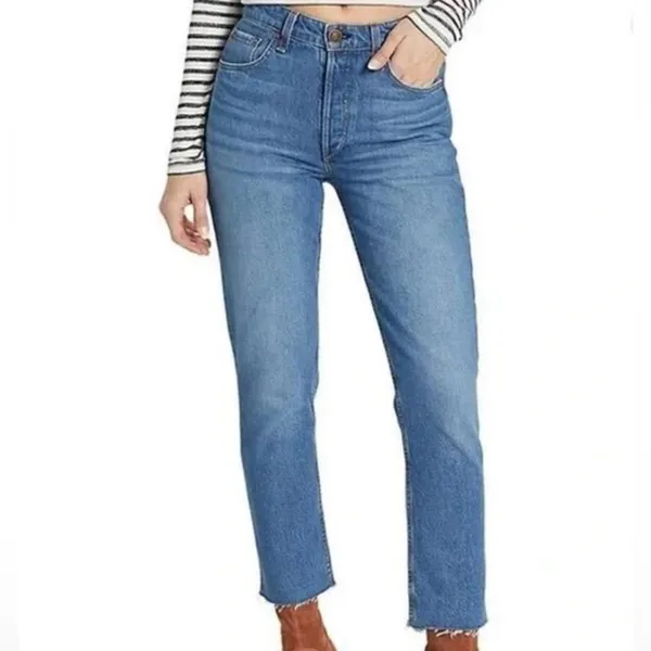 Rag & Bone Nina High Rise Ankle Cigarette Jeans Women's Size‎ 23 Poppy NWT - Image 4
