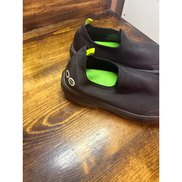 Oofos Black Slip On Sneakers Size‎ Womens 7 - Image 6