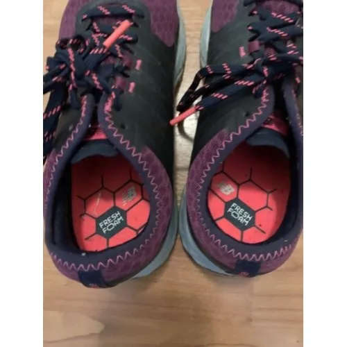 New Balance Fresh Foam Women's Athletic Purple Black Sneakers Shoes Size 9 - Image 6