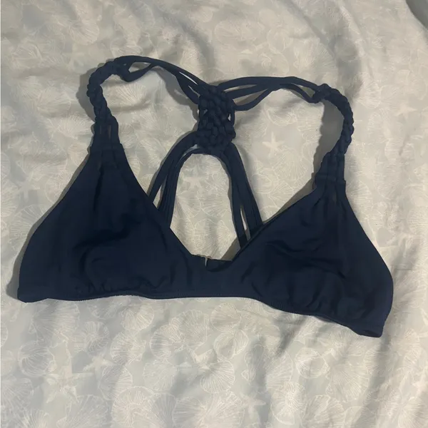 Frankie's Bikinis Deep Blue Bikini top - Image 8