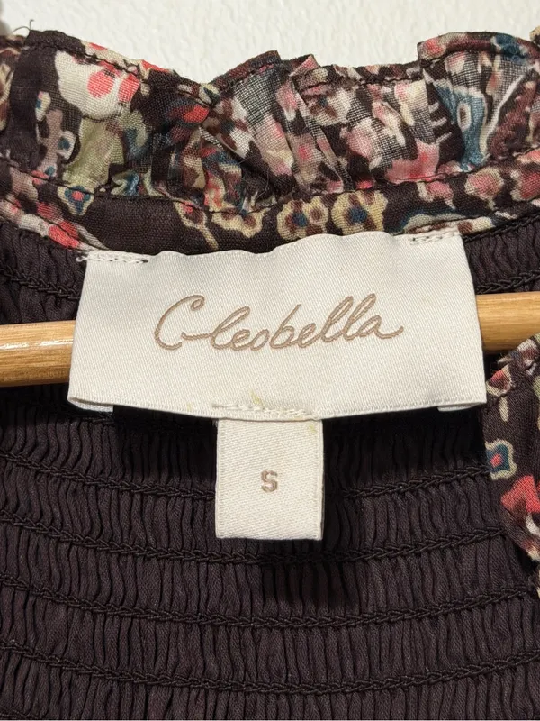 NEW Cleobella Indira Ankle Dress in Divina Print NWOT Size Small Maxi Floral - Image 3