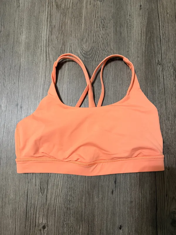 Lululemon orange sports bra - Image 3