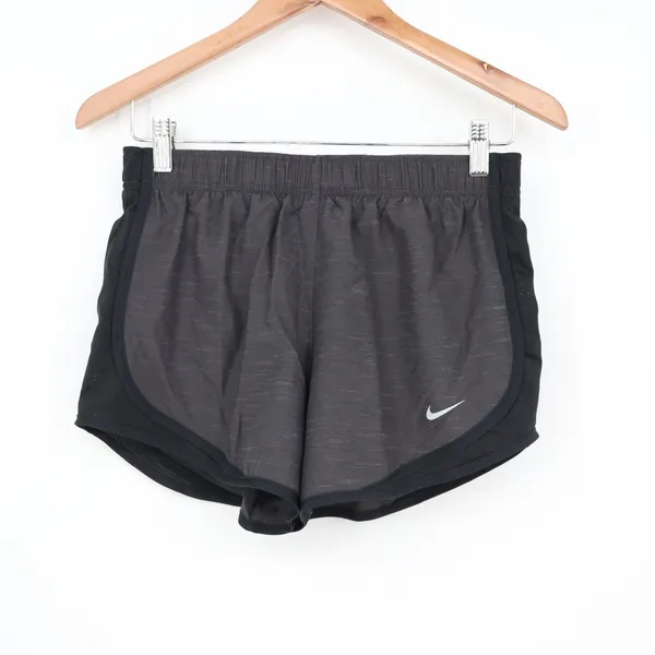 Nike Womens Dri-FIT Running Shorts Dark Grey Black Size S - Image 2