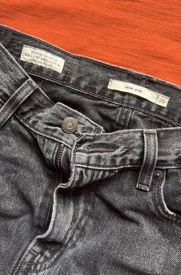 Levi’s Vintage Black Jeans - Image 2