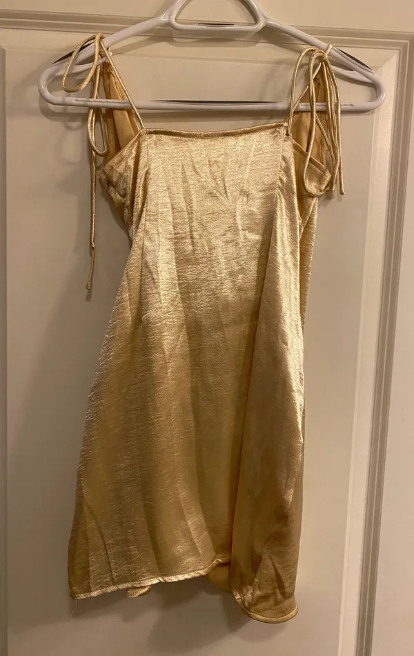 Revolve  Silk Mini Dress - Image 3