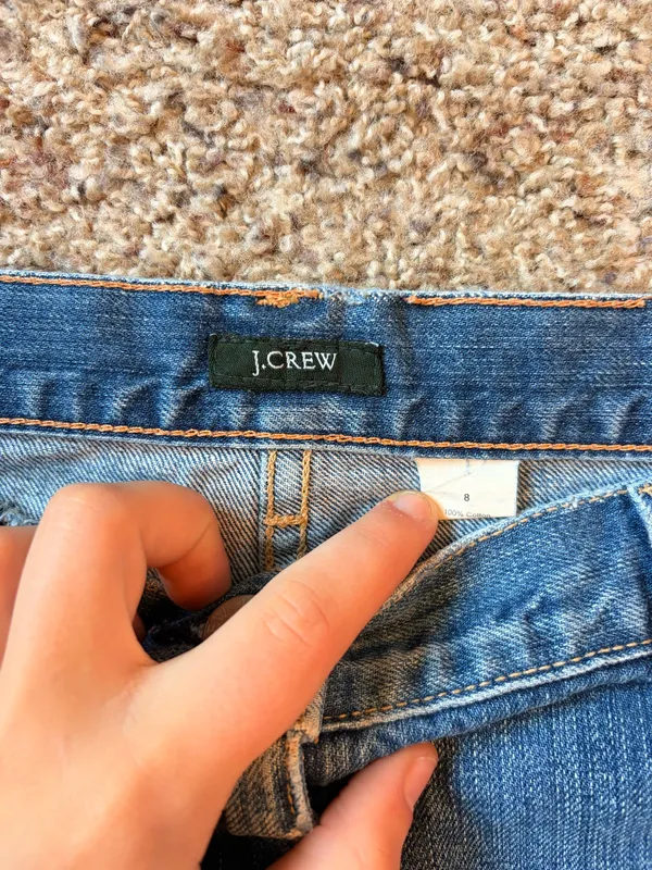 J.Crew Denim Skirt Mini - Image 2