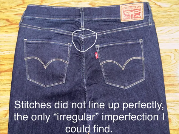 Levi’s Mid Rise Skinny Jeans Women’s Waist Size 30 Length 30 Dark Blue Wash READ - Image 19