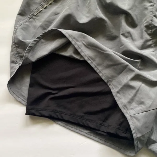 RBX gray and black running athletic shorts, size large - Image 2