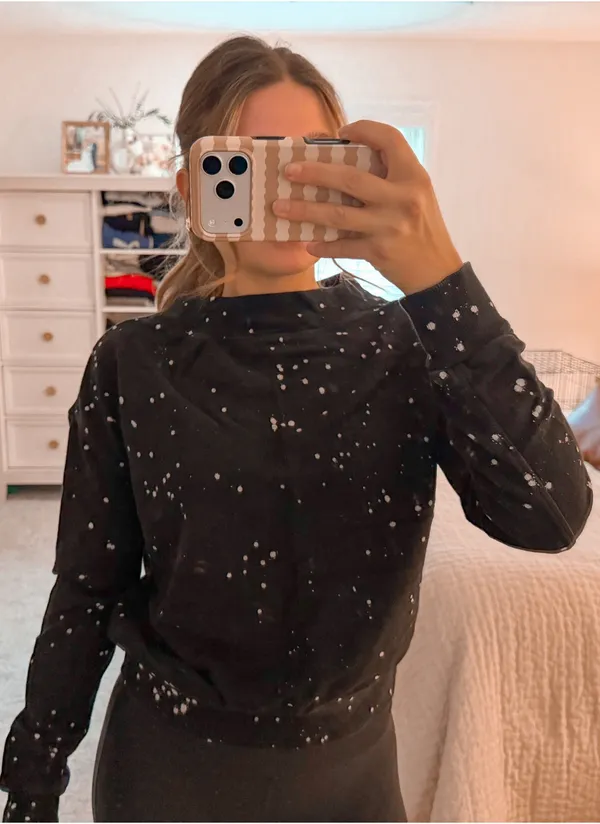 Pilcro Anthropologie black crew neck  - Image 3